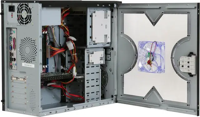 Alt view image 7 of 13 - CyberpowerPC Desktop PC Gamer Infinity 9516 Intel Core 2 Quad Q9550 4GB DDR2 500GB HDD NVIDIA GeForce 9800 GT Windows Vista Home Premium 64-Bit