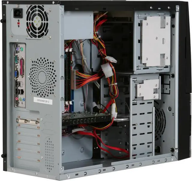 Alt view image 8 of 13 - CyberpowerPC Desktop PC Gamer Infinity 9516 Intel Core 2 Quad Q9550 4GB DDR2 500GB HDD NVIDIA GeForce 9800 GT Windows Vista Home Premium 64-Bit