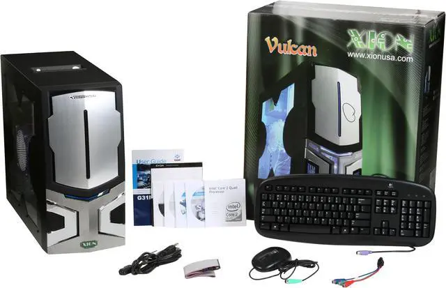 Alt view image 13 of 13 - CyberpowerPC Desktop PC Gamer Infinity 9516 Intel Core 2 Quad Q9550 4GB DDR2 500GB HDD NVIDIA GeForce 9800 GT Windows Vista Home Premium 64-Bit