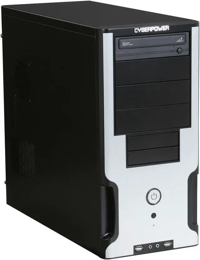 Alt view image 2 of 12 - CyberpowerPC Desktop PC Gamer Infinity 3312 Intel Core 2 Quad Q8200 4GB DDR2 500GB HDD NVIDIA GeForce 9500 GT Windows Vista Home Premium 64-bit