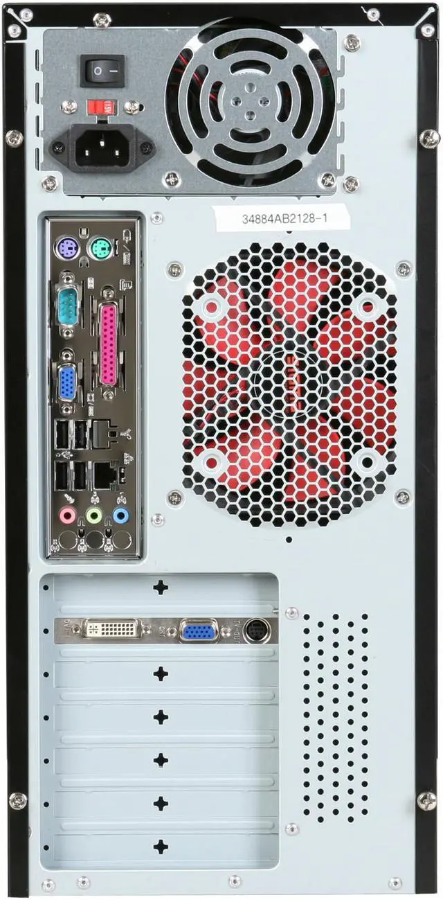 Alt view image 11 of 12 - CyberpowerPC Desktop PC Gamer Infinity 3312 Intel Core 2 Quad Q8200 4GB DDR2 500GB HDD NVIDIA GeForce 9500 GT Windows Vista Home Premium 64-bit