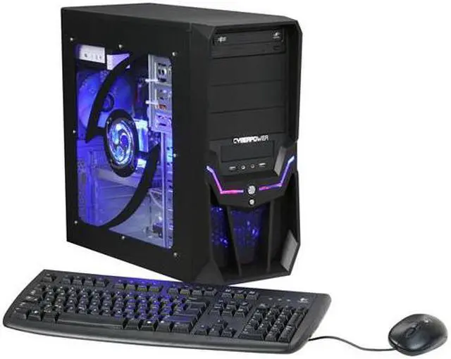 Main image of CyberpowerPC Desktop PC Gamer Ultra 7206 AMD Athlon X2 7750 4GB DDR2 500GB HDD ATI Radeon HD 4550 Windows Vista Home Premium 64-bit