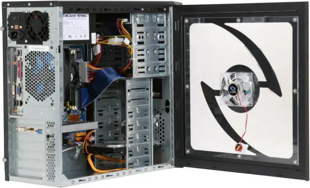 Alt view image 6 of 13 - CyberpowerPC Desktop PC Gamer Ultra 7206 AMD Athlon X2 7750 4GB DDR2 500GB HDD ATI Radeon HD 4550 Windows Vista Home Premium 64-bit