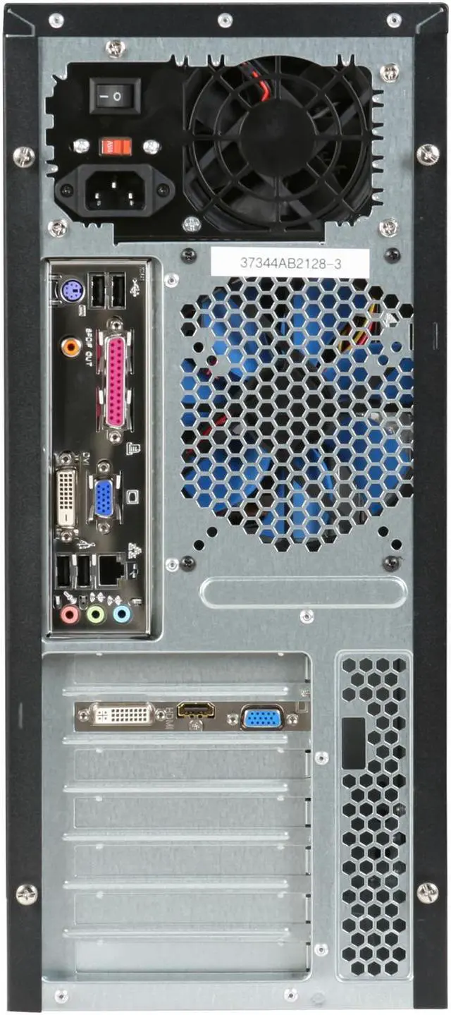 Alt view image 11 of 13 - CyberpowerPC Desktop PC Gamer Ultra 7206 AMD Athlon X2 7750 4GB DDR2 500GB HDD ATI Radeon HD 4550 Windows Vista Home Premium 64-bit