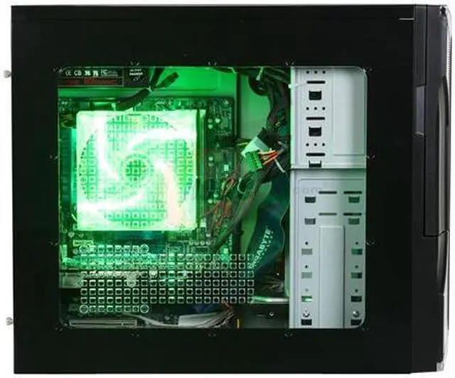 Alt view image 6 of 13 - CyberpowerPC Desktop PC Gamer Xtreme 1006 Intel Core i7-920 6GB DDR3 500GB HDD NVIDIA GeForce GTS 250 Windows Vista Home Premium 64-bit