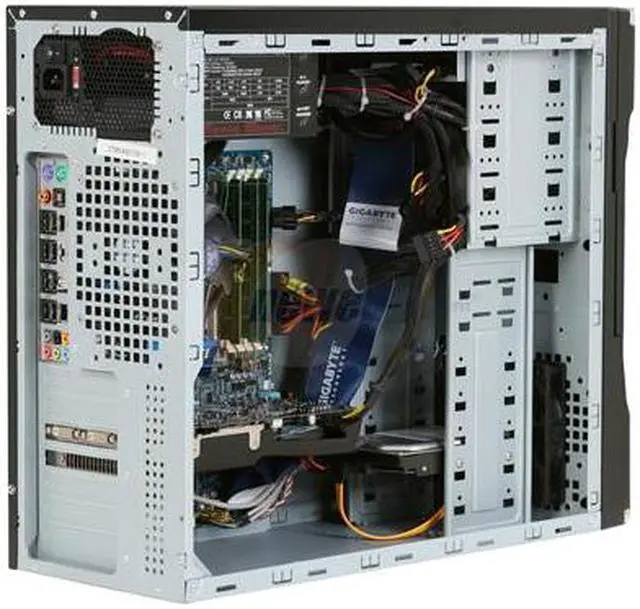 Alt view image 8 of 13 - CyberpowerPC Desktop PC Gamer Xtreme 1006 Intel Core i7-920 6GB DDR3 500GB HDD NVIDIA GeForce GTS 250 Windows Vista Home Premium 64-bit