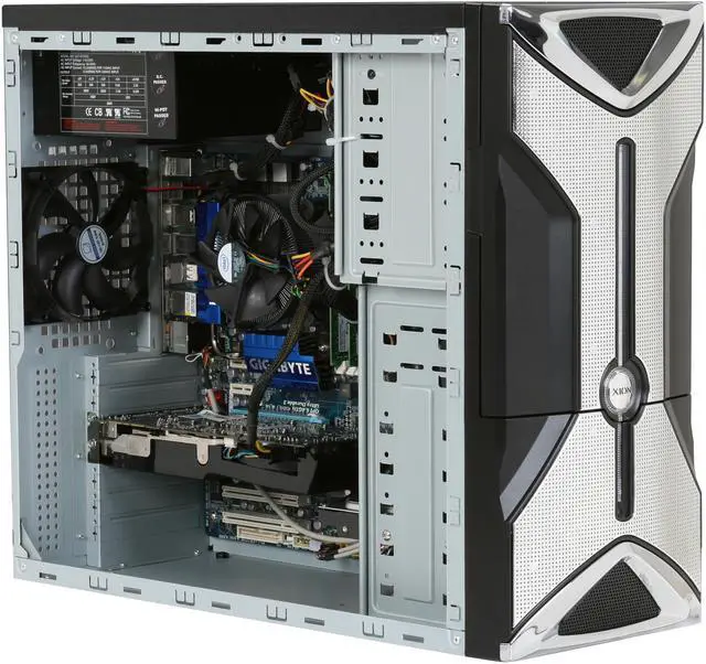 Alt view image 10 of 13 - CyberpowerPC Desktop PC Gamer Xtreme 1006 Intel Core i7-920 6GB DDR3 500GB HDD NVIDIA GeForce GTS 250 Windows Vista Home Premium 64-bit