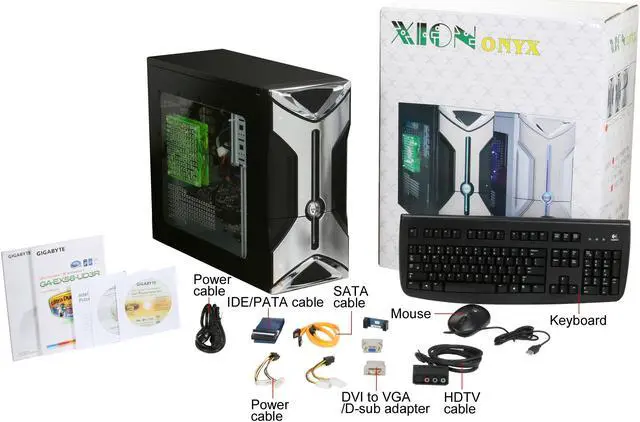 Alt view image 13 of 13 - CyberpowerPC Desktop PC Gamer Xtreme 1006 Intel Core i7-920 6GB DDR3 500GB HDD NVIDIA GeForce GTS 250 Windows Vista Home Premium 64-bit