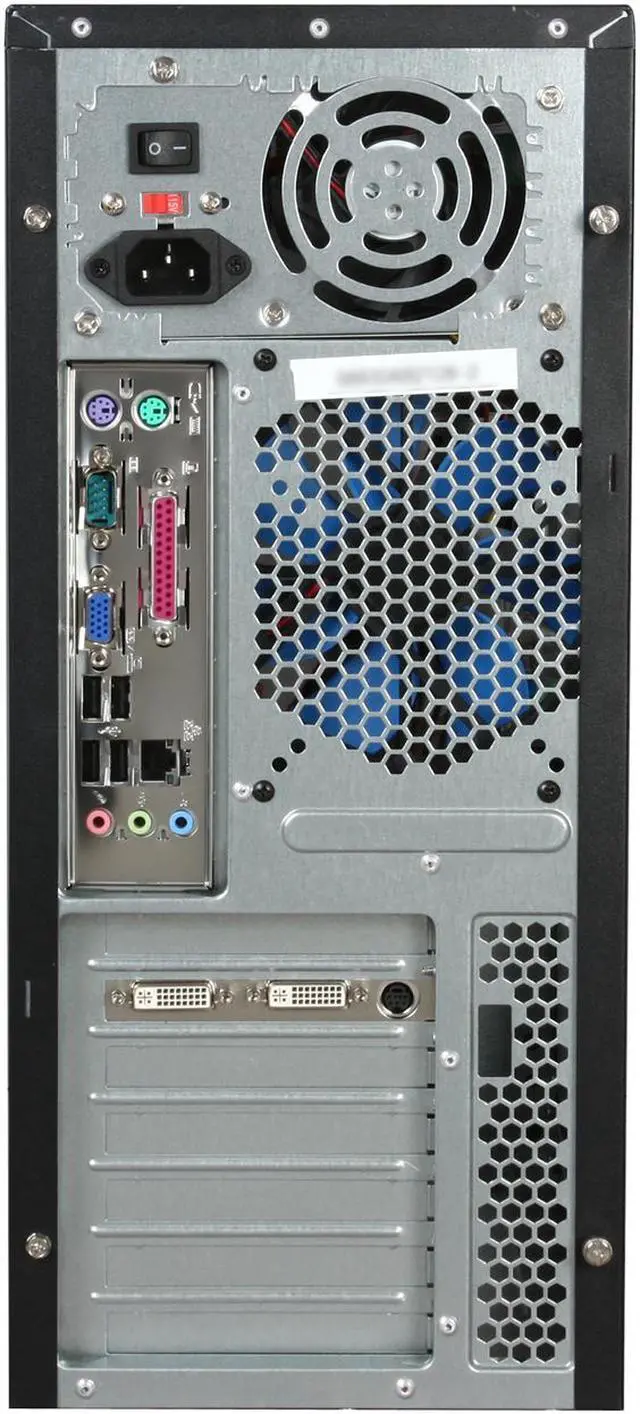 Alt view image 9 of 10 - CyberpowerPC Desktop PC Gamer Infinity 7519 Intel Core 2 Quad Q8400 4GB DDR2 500GB HDD NVIDIA GeForce 9800 GT Windows Vista Home Premium 64-bit