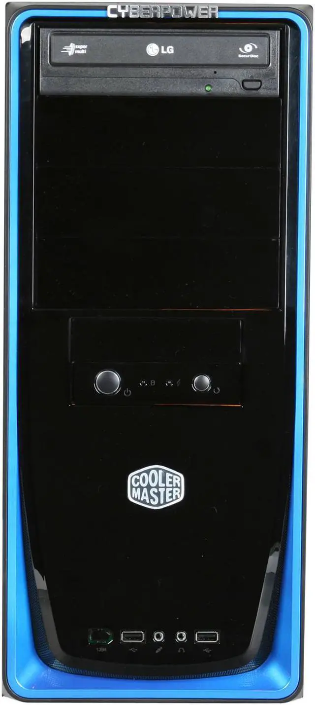 Alt view image 3 of 10 - CyberpowerPC Desktop PC Gamer Ultra 7208 AMD Athlon X2 7850 4GB DDR2 500GB HDD NVIDIA GeForce 9500 GT Windows Vista Home Premium 64-bit