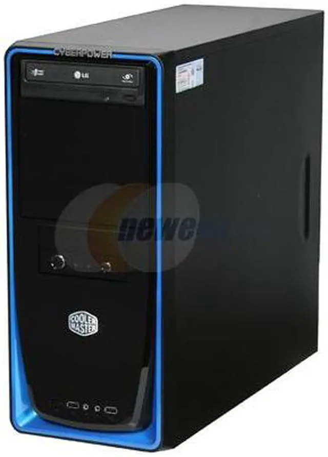Alt view image 4 of 10 - CyberpowerPC Desktop PC Gamer Ultra 7208 AMD Athlon X2 7850 4GB DDR2 500GB HDD NVIDIA GeForce 9500 GT Windows Vista Home Premium 64-bit