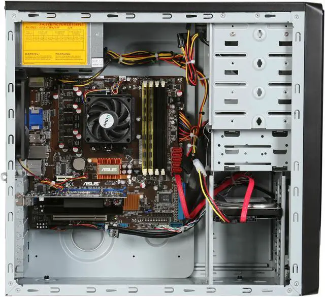 Alt view image 7 of 10 - CyberpowerPC Desktop PC Gamer Ultra 7208 AMD Athlon X2 7850 4GB DDR2 500GB HDD NVIDIA GeForce 9500 GT Windows Vista Home Premium 64-bit
