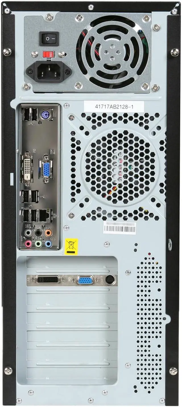 Alt view image 9 of 10 - CyberpowerPC Desktop PC Gamer Ultra 7208 AMD Athlon X2 7850 4GB DDR2 500GB HDD NVIDIA GeForce 9500 GT Windows Vista Home Premium 64-bit