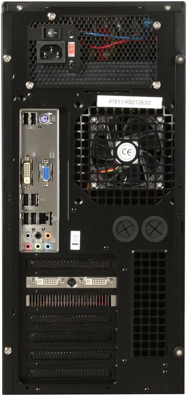 Alt view image 11 of 12 - CyberpowerPC Desktop PC Gamer Ultra 2009 AMD Phenom II X4 955 4GB DDR2 1TB HDD ATI Radeon HD 4890 Windows Vista Home Premium 64-bit Free upgrade to Microsoft Windows 7