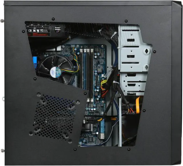 Alt view image 5 of 10 - CyberpowerPC Desktop PC Gamer Xtreme 1012 Intel Core i7-920 6GB DDR3 1TB HDD ATI Radeon HD 4830 Windows Vista Home Premium 64-bit