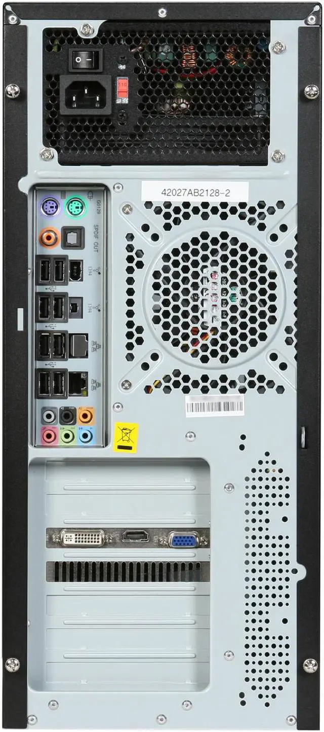 Alt view image 9 of 10 - CyberpowerPC Desktop PC Gamer Xtreme 1012 Intel Core i7-920 6GB DDR3 1TB HDD ATI Radeon HD 4830 Windows Vista Home Premium 64-bit