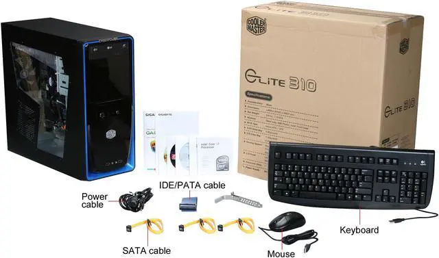 Alt view image 10 of 10 - CyberpowerPC Desktop PC Gamer Xtreme 1012 Intel Core i7-920 6GB DDR3 1TB HDD ATI Radeon HD 4830 Windows Vista Home Premium 64-bit