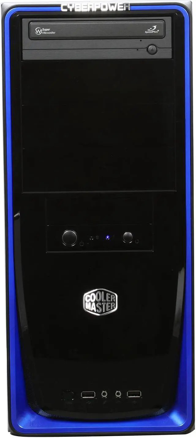 Alt view image 3 of 10 - CyberpowerPC Desktop PC Gamer Infinity 6313 Intel Core 2 Duo E8400 4GB DDR2 500GB HDD NVIDIA GeForce GTX 260 Windows Vista Home Premium 64-bit