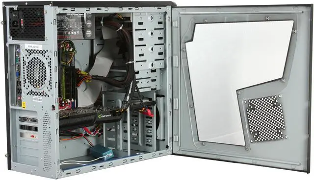 Alt view image 6 of 10 - CyberpowerPC Desktop PC Gamer Infinity 6313 Intel Core 2 Duo E8400 4GB DDR2 500GB HDD NVIDIA GeForce GTX 260 Windows Vista Home Premium 64-bit