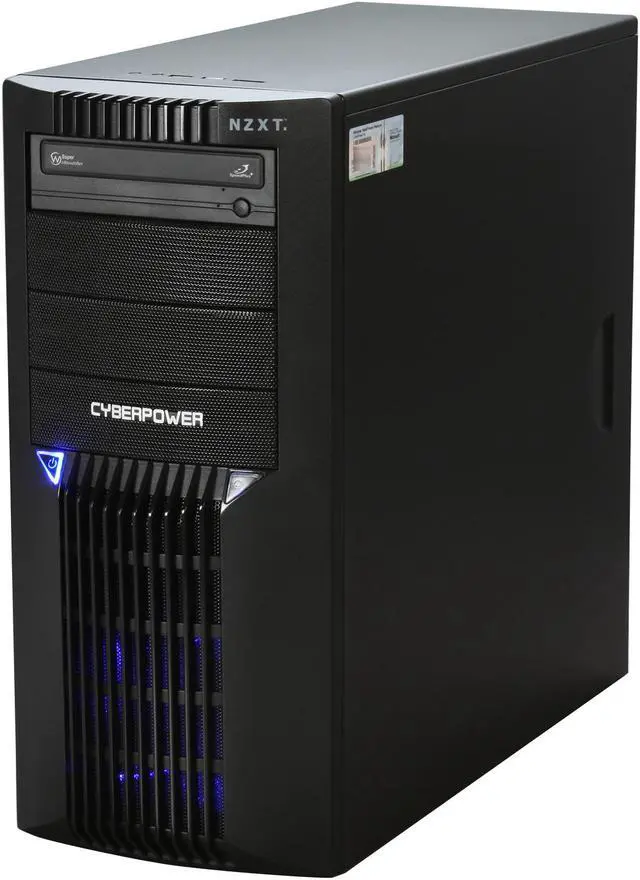 Alt view image 4 of 11 - CyberpowerPC Desktop PC Gamer Infinity 6314 Intel Core 2 Duo E8400 4GB DDR2 1TB HDD NVIDIA GeForce GTX 285 Windows Vista Home Premium 64-bit