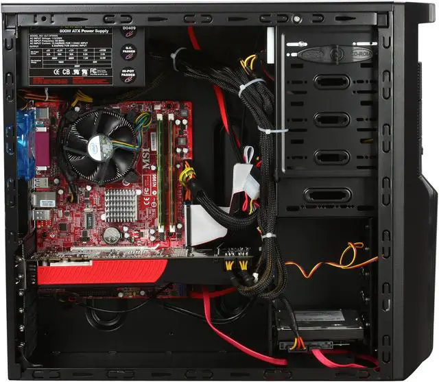Alt view image 7 of 11 - CyberpowerPC Desktop PC Gamer Infinity 6314 Intel Core 2 Duo E8400 4GB DDR2 1TB HDD NVIDIA GeForce GTX 285 Windows Vista Home Premium 64-bit