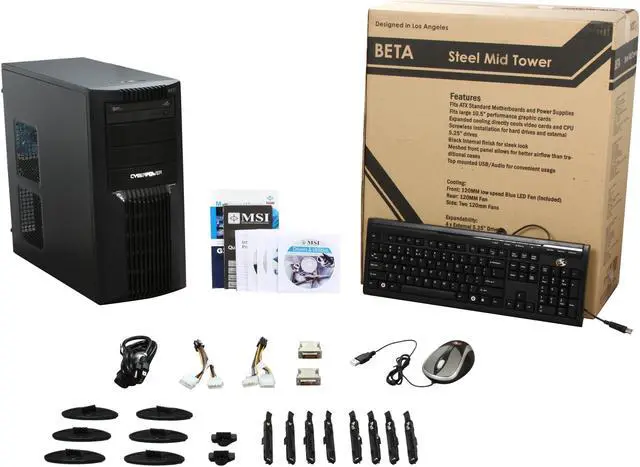 Alt view image 11 of 11 - CyberpowerPC Desktop PC Gamer Infinity 6314 Intel Core 2 Duo E8400 4GB DDR2 1TB HDD NVIDIA GeForce GTX 285 Windows Vista Home Premium 64-bit