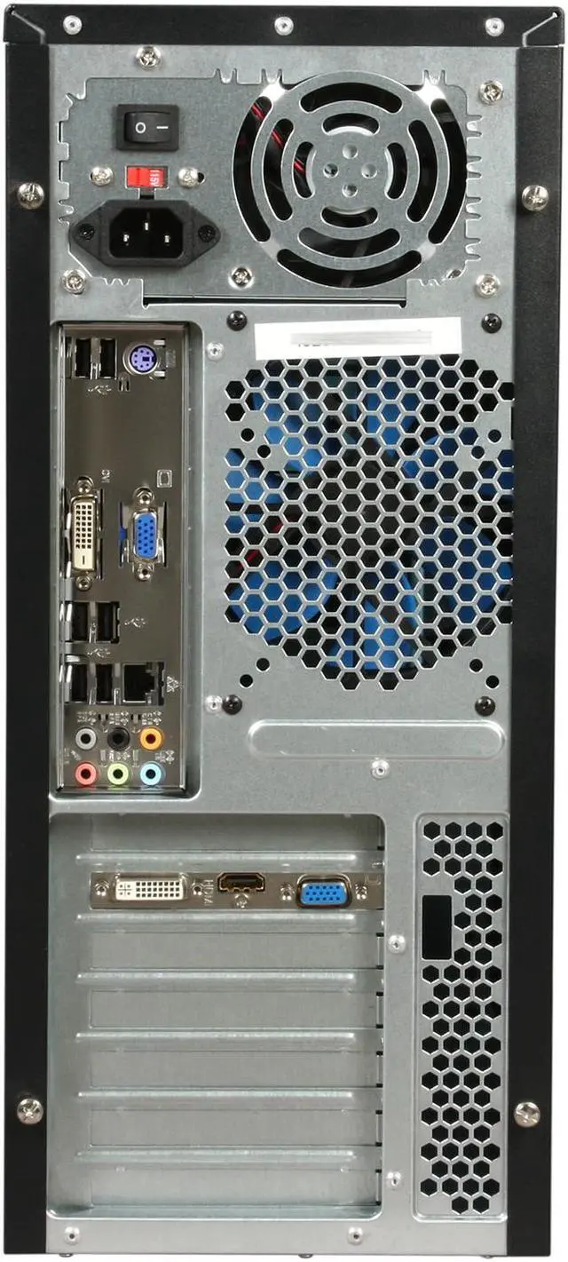 Alt view image 9 of 10 - CyberpowerPC Desktop PC Gamer Ultra 7209 AMD Athlon II X2 240 4GB DDR2 500GB HDD ATI Radeon HD 4550 Windows Vista Home Premium 64-bit (With Windows 7 Upgrade Coupon)