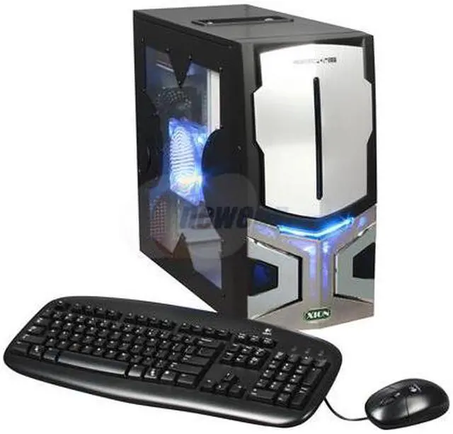 Main image of CyberpowerPC Desktop PC Gamer Infinity 9800 Intel Core 2 Quad Q9550 4GB DDR2 500GB HDD NVIDIA GeForce 9800 GT Windows Vista Home Premium 64-bit (With Windows 7 Upgrade Coupon)