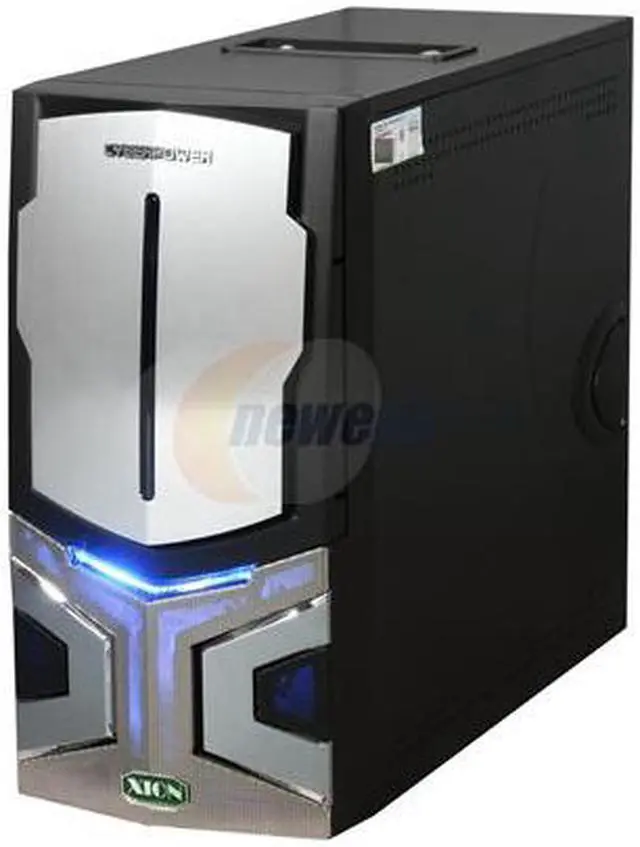 Alt view image 4 of 11 - CyberpowerPC Desktop PC Gamer Infinity 9800 Intel Core 2 Quad Q9550 4GB DDR2 500GB HDD NVIDIA GeForce 9800 GT Windows Vista Home Premium 64-bit (With Windows 7 Upgrade Coupon)