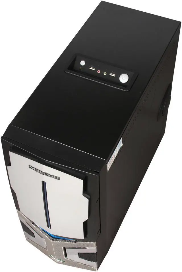 Alt view image 9 of 11 - CyberpowerPC Desktop PC Gamer Infinity 9800 Intel Core 2 Quad Q9550 4GB DDR2 500GB HDD NVIDIA GeForce 9800 GT Windows Vista Home Premium 64-bit (With Windows 7 Upgrade Coupon)