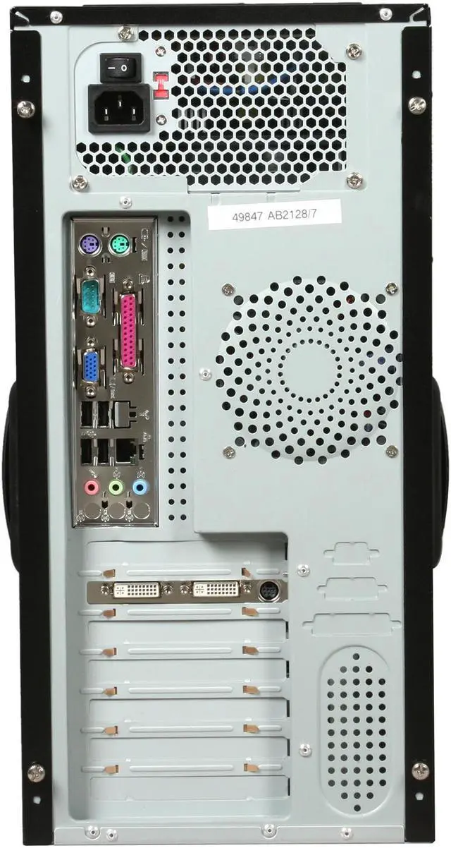 Alt view image 10 of 11 - CyberpowerPC Desktop PC Gamer Infinity 9800 Intel Core 2 Quad Q9550 4GB DDR2 500GB HDD NVIDIA GeForce 9800 GT Windows Vista Home Premium 64-bit (With Windows 7 Upgrade Coupon)