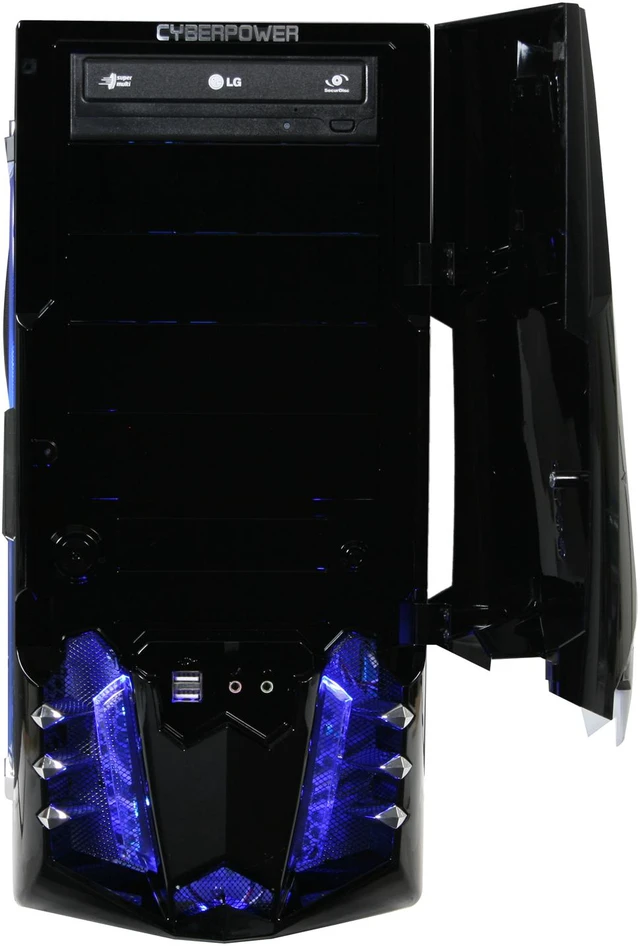 CyberpowerPC Desktop PC Gamer Ultra 2013 AMD Phenom II X4 945 8GB DDR2 ...