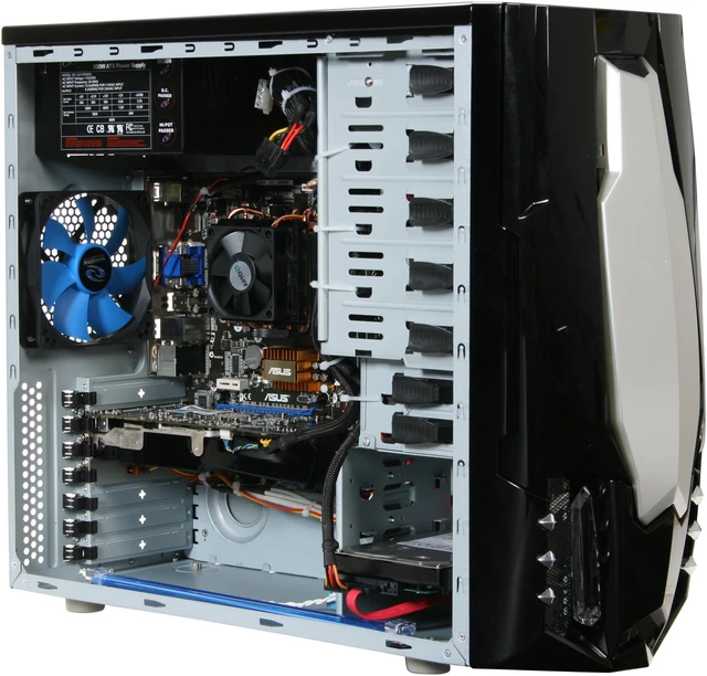 CyberpowerPC Desktop PC Gamer Ultra 2013 AMD Phenom II X4 945 8GB DDR2 ...