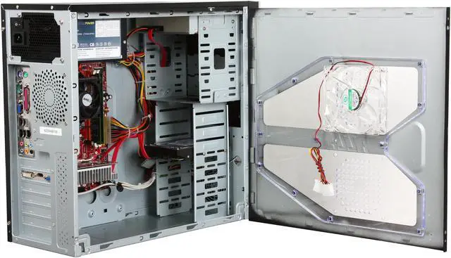 Alt view image 5 of 9 - CyberpowerPC Desktop PC Gamer Ultra 2019 AMD Athlon II X2 245 4GB DDR2 500GB HDD ATI Radeon HD 4350 Windows 7 Home Premium 64-bit