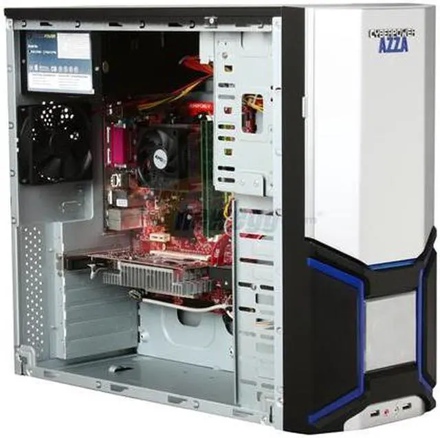 Alt view image 7 of 9 - CyberpowerPC Desktop PC Gamer Ultra 2019 AMD Athlon II X2 245 4GB DDR2 500GB HDD ATI Radeon HD 4350 Windows 7 Home Premium 64-bit