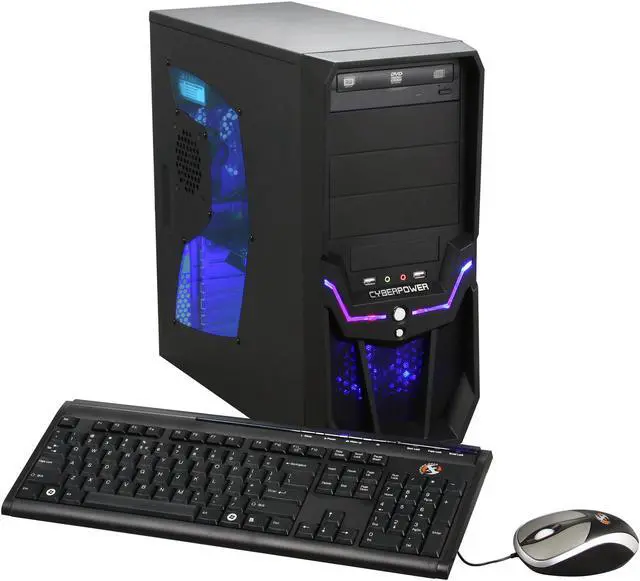 Main image of CyberpowerPC Desktop PC Gamer Xtreme 1030 Intel Core i5-750 4GB DDR3 500GB HDD NVIDIA GeForce 9500 GT Windows 7 Home Premium 64-bit