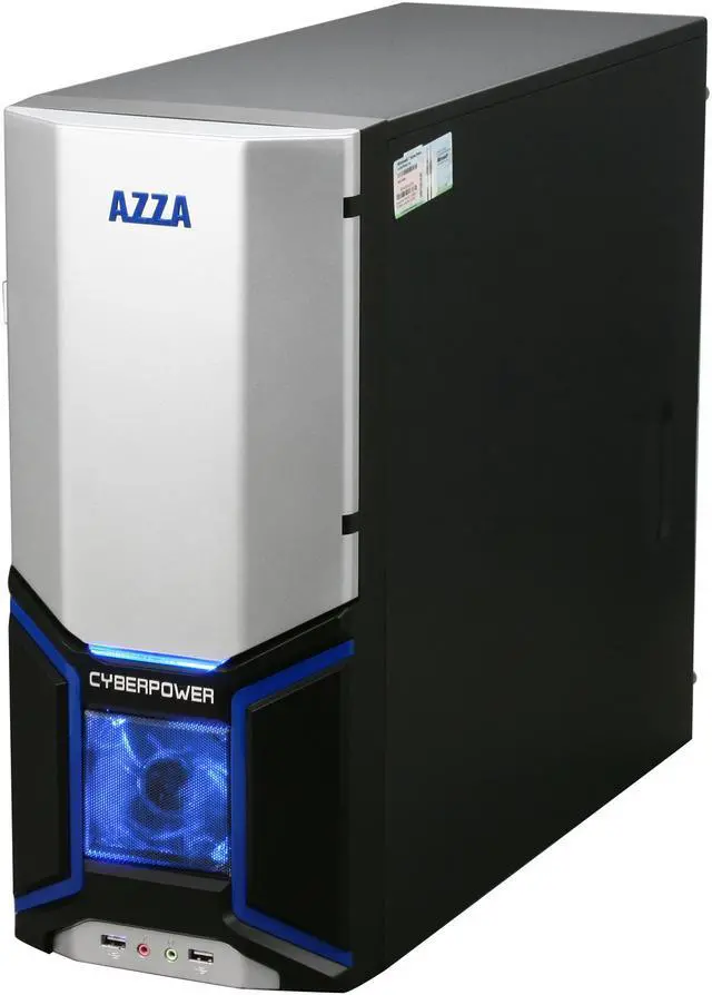 Alt view image 3 of 9 - CyberpowerPC Desktop PC Gamer Ultra 2023 AMD Phenom II X2 550 4GB DDR3 500GB HDD NVIDIA GeForce GTS 250 Windows 7 Home Premium 64-Bit