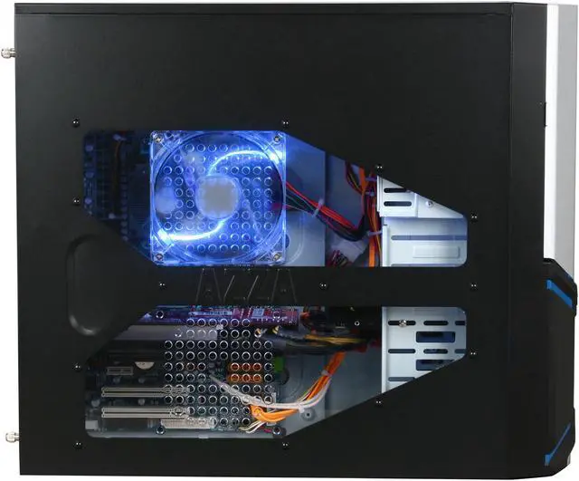 Alt view image 4 of 9 - CyberpowerPC Desktop PC Gamer Ultra 2023 AMD Phenom II X2 550 4GB DDR3 500GB HDD NVIDIA GeForce GTS 250 Windows 7 Home Premium 64-Bit