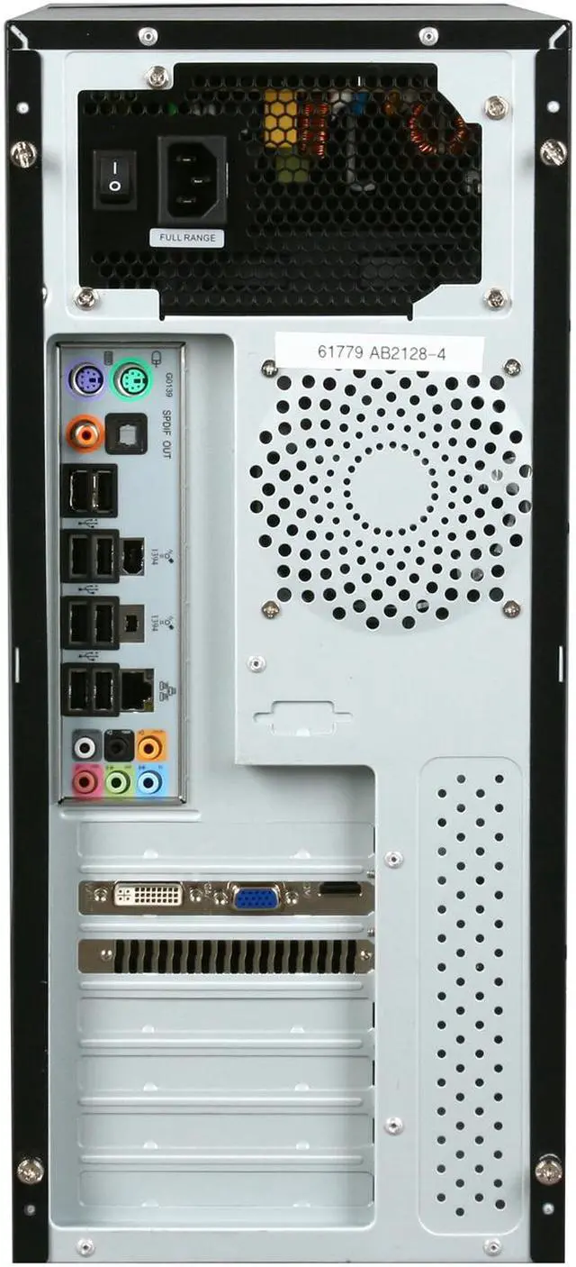 Alt view image 8 of 9 - CyberpowerPC Desktop PC Gamer Ultra 2023 AMD Phenom II X2 550 4GB DDR3 500GB HDD NVIDIA GeForce GTS 250 Windows 7 Home Premium 64-Bit