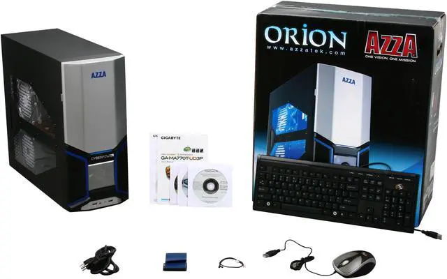 Alt view image 9 of 9 - CyberpowerPC Desktop PC Gamer Ultra 2023 AMD Phenom II X2 550 4GB DDR3 500GB HDD NVIDIA GeForce GTS 250 Windows 7 Home Premium 64-Bit