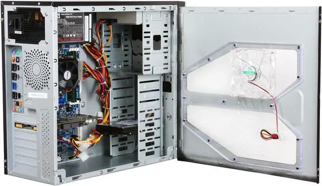 Alt view image 5 of 9 - CyberpowerPC Desktop PC Gamer Ultra 2024 AMD Phenom II X4 955 4GB DDR3 500GB HDD NVIDIA GeForce 9800 GT Windows 7 Home Premium 64-Bit
