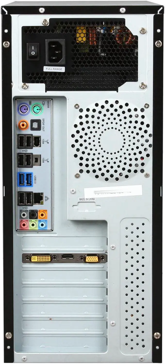 Alt view image 8 of 9 - CyberpowerPC Desktop PC Gamer Ultra 2024 AMD Phenom II X4 955 4GB DDR3 500GB HDD NVIDIA GeForce 9800 GT Windows 7 Home Premium 64-Bit