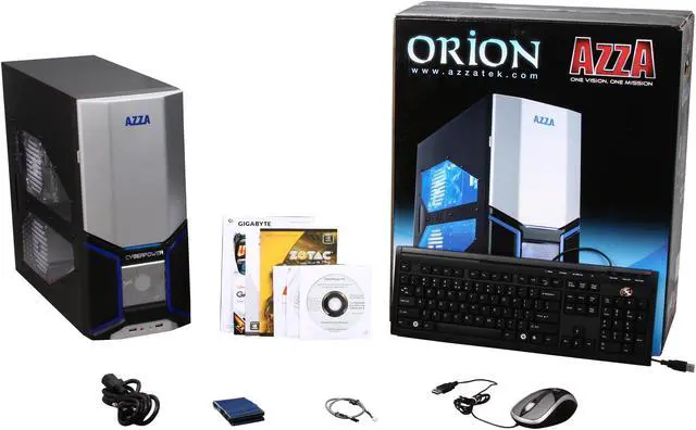 Alt view image 9 of 9 - CyberpowerPC Desktop PC Gamer Ultra 2024 AMD Phenom II X4 955 4GB DDR3 500GB HDD NVIDIA GeForce 9800 GT Windows 7 Home Premium 64-Bit