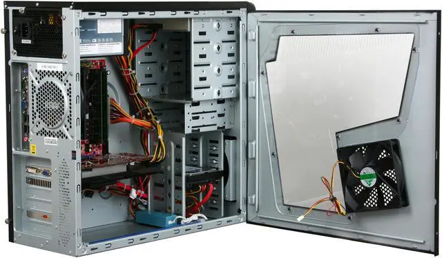 Alt view image 5 of 9 - CyberpowerPC Desktop PC Gamer Infinity 7523 Intel Core 2 Quad Q8400 4GB DDR2 500GB HDD NVIDIA GeForce GTS 250 Windows 7 Home Premium 64-bit