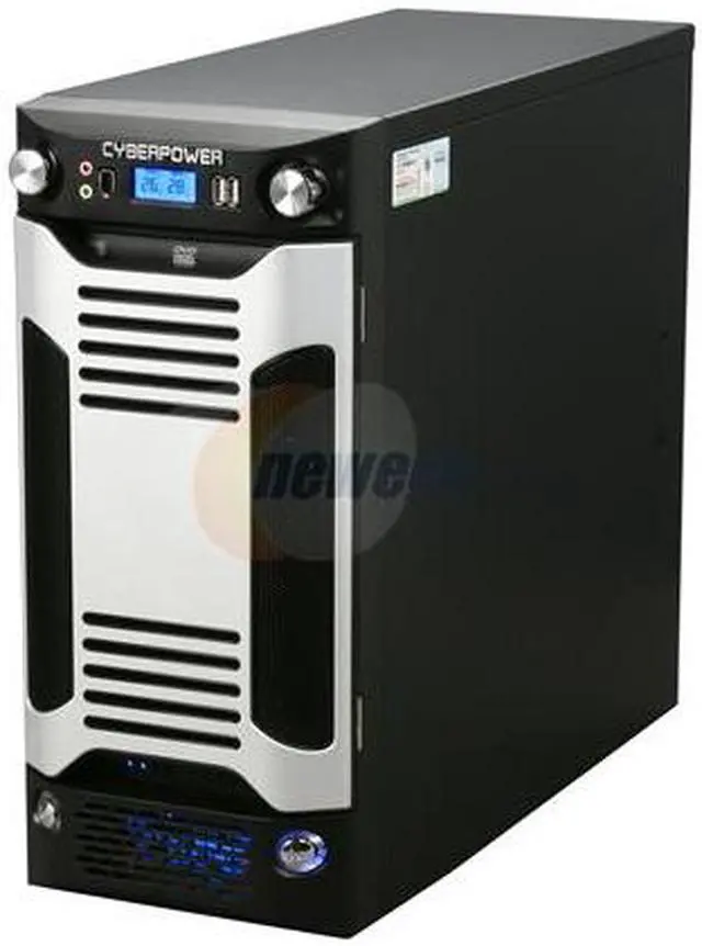 Alt view image 3 of 9 - CyberpowerPC Desktop PC Gamer Infinity 6201 Intel Core 2 Quad Q8200 4GB DDR2 500GB HDD ATI Radeon HD 4850 Windows 7 Home Premium 64-bit