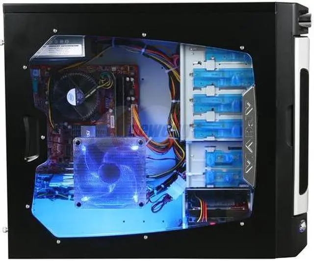 Alt view image 4 of 9 - CyberpowerPC Desktop PC Gamer Infinity 6201 Intel Core 2 Quad Q8200 4GB DDR2 500GB HDD ATI Radeon HD 4850 Windows 7 Home Premium 64-bit