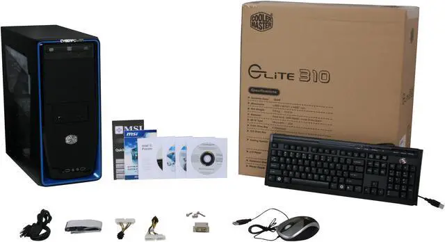 Alt view image 9 of 9 - CyberpowerPC Desktop PC Gamer Infinity 6315 Intel Core 2 Duo E8400 4GB DDR2 500GB HDD NVIDIA GeForce GTX 260 Windows 7 Home Premium 64-bit