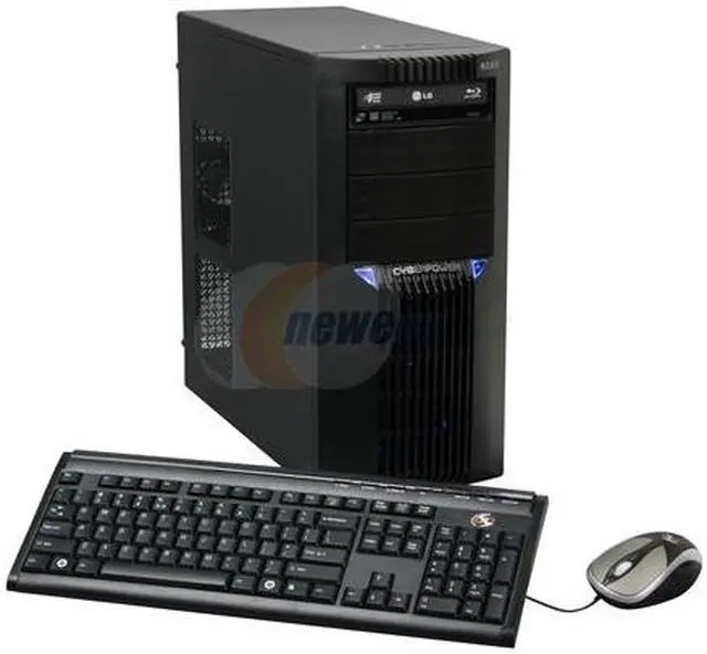 Main image of CyberpowerPC Desktop PC Gamer Xtreme 1040 Intel Core i7-960 12GB DDR3 2TB HDD NVIDIA GeForce GTX 295 Windows 7 Home Premium 64-bit