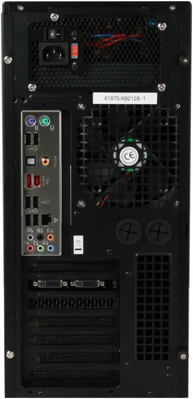 Alt view image 9 of 10 - CyberpowerPC Desktop PC Gamer Xtreme 1040 Intel Core i7-960 12GB DDR3 2TB HDD NVIDIA GeForce GTX 295 Windows 7 Home Premium 64-bit