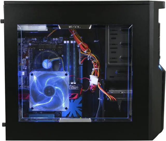 Alt view image 4 of 10 - CyberpowerPC Desktop PC Gamer Xtreme 1041 Intel Core i5-750 4GB DDR3 1TB HDD ATI Radeon HD 5770 Windows 7 Home Premium 64-bit